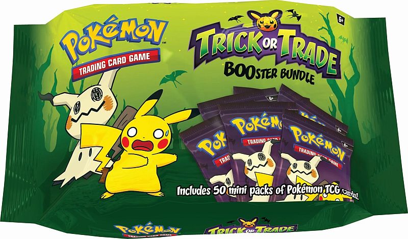 Pokemon Booster Pakke Trick   Trade 2023 Booster Bundle 50 Mini-boosters
