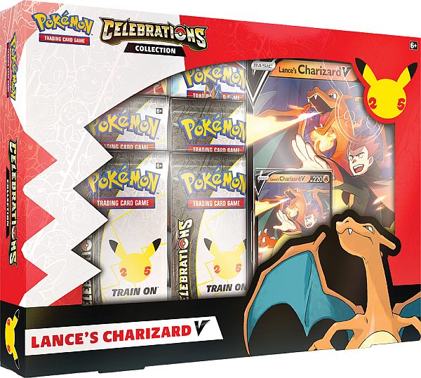 Pokémon 25-års Jubilæum: Lance's Charizard V Samling