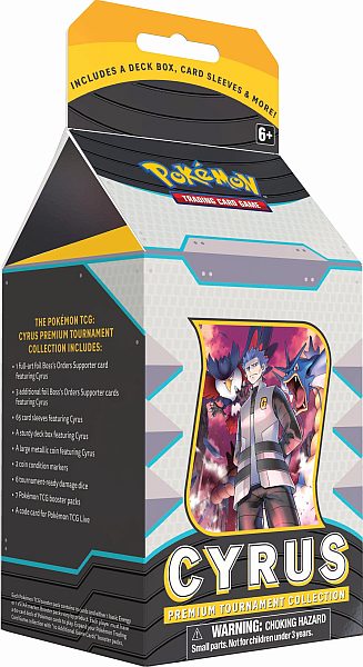 Pokémon Cyrus Premium Turnering Samling Box