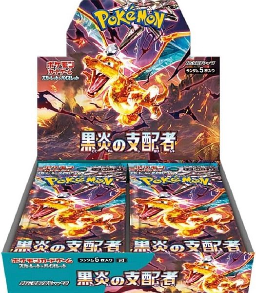 Pokémon Booster Box - Scarlet & Violet Sv3 Japansk 30 Pakker