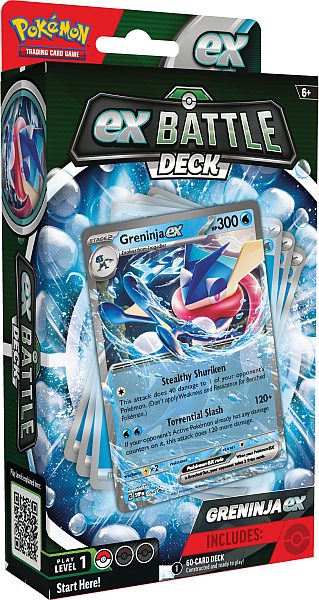 Pokémon Battle Deck: Greninja Ex 2023 - Fantastisk tilbud!
