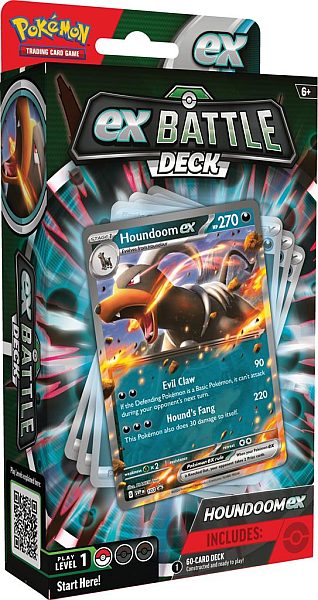 Pokémon Battle Deck: Houndoom Ex 2024 - Fantastisk Tilbud!