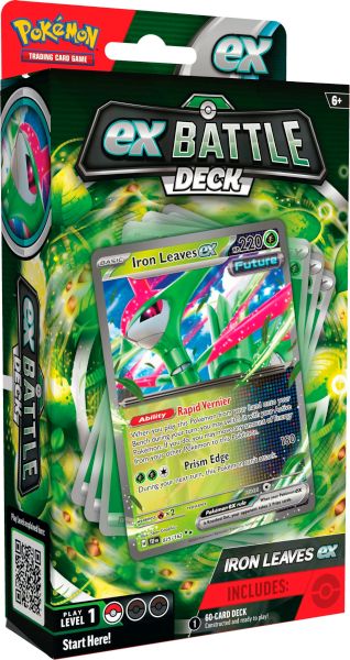 Pokemon   Battle Deck: Iron Leaves    2024