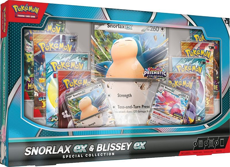 Pokemon    Box: Snorlax     Blissey   Special Collection  2025     Boosters