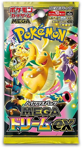 Pokemon  Japansk  Mega Dream   Booster Pack