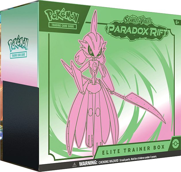 Pokémon Sv04 Paradox Rift Elite Trainer Box: Iron Valiant