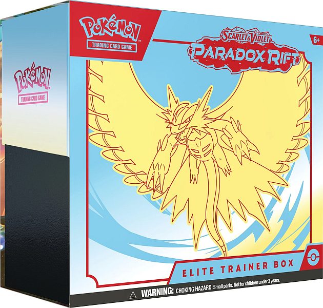 Pokémon Sv04 Paradox Rift Elite Trainer Box: Brølende Måne
