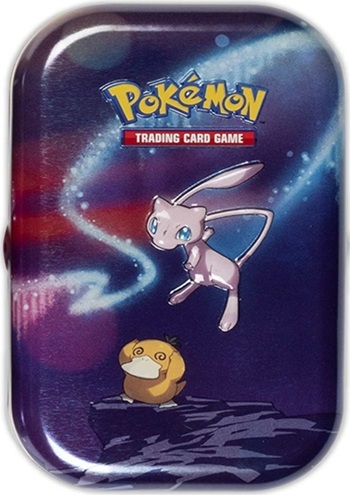 Pokemon Tin Kasse  Kanto Power Mini Tin: Mew   Psyduck    Boosters  Billedkort     195 184