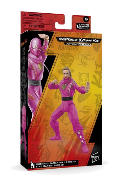 Power Rangers X Cobra Kai - Pink Mantis Ranger Figur