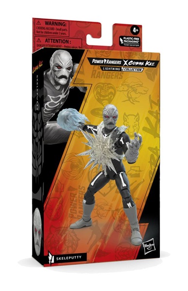 Power Rangers X Cobra Kai Skeleputty Actionfigur 15 cm