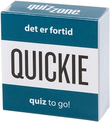Quizzone: Quickie Det   Fortid Card Game