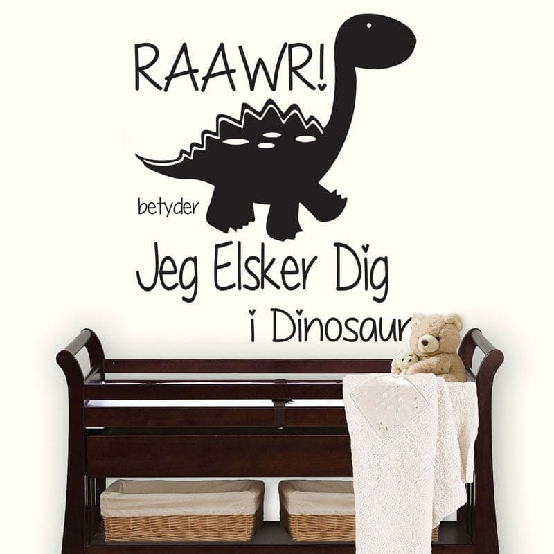 Raawr Dinosaur Wallsticker