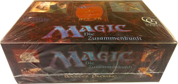 Revideret Tysk Black-bordered Fbb Booster Box - Sjælden!