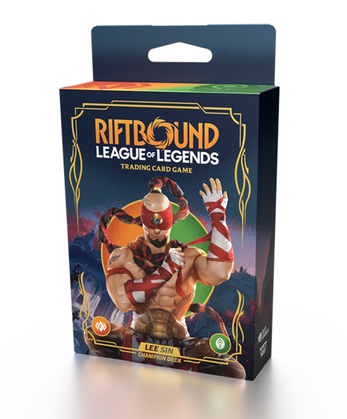 Riftbound: League   Legends Tcg: Set 01: Origins Champion Deck: Lee Sin