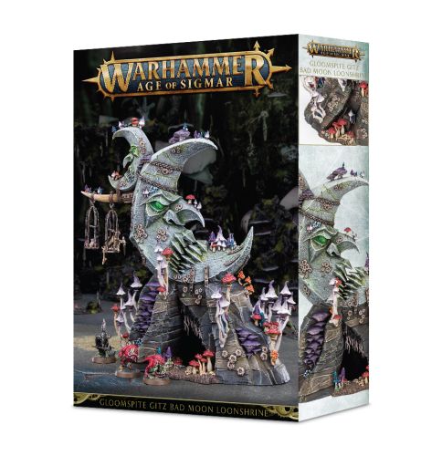 Scenery Warhammer: Age   Sigmar Bad Moon Loonshrine  Gloomspite Gitz  99120209060