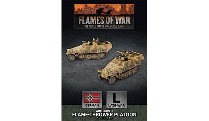 Kfz 251 Flamethrower Platoon  X2 Plastic