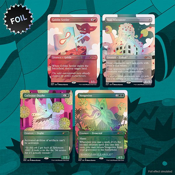Secret Lair Drop Serie 2022: April Superdrop - Foil Kort