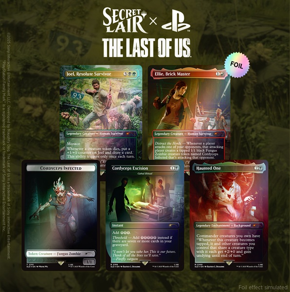 Secret Lair Drop Series  2025 : The Playstation Superdrop: Secret Lair   The Last     Part    Foil