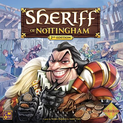 Sheriff   Nottingham  2nd Edition  Engelsk  Board Game  Dice Tower Essentials