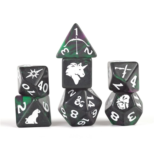 Sirius Dice Dungeons   Dragons      : Adventurer Dice: Legend   Drizzt    Terninger