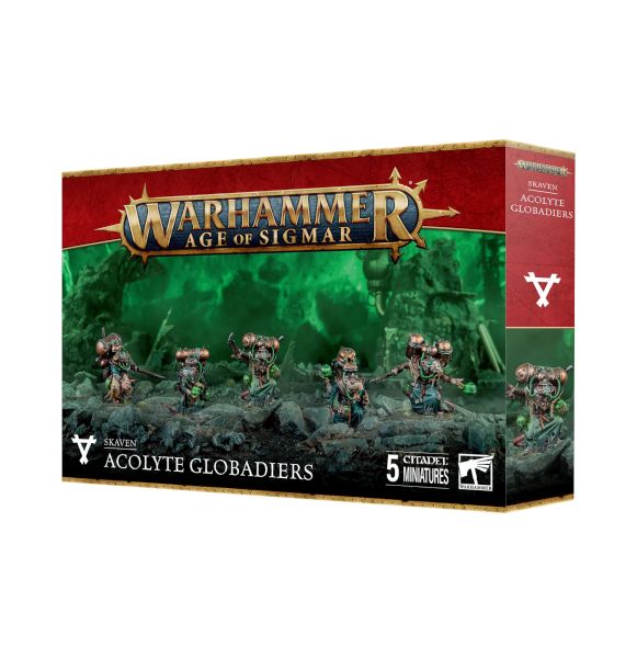 Skaven Acolyte Globadiers - Giftige Krigere til Chaos