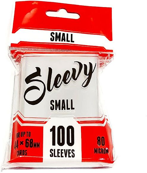 Sleevy Small Sleeves 44x68mm - Klare Kortlommer 100 stk.