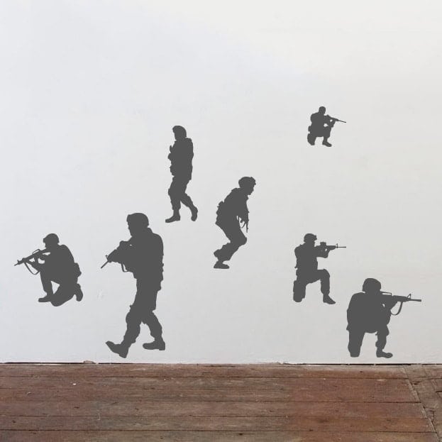 Soldater Wallsticker