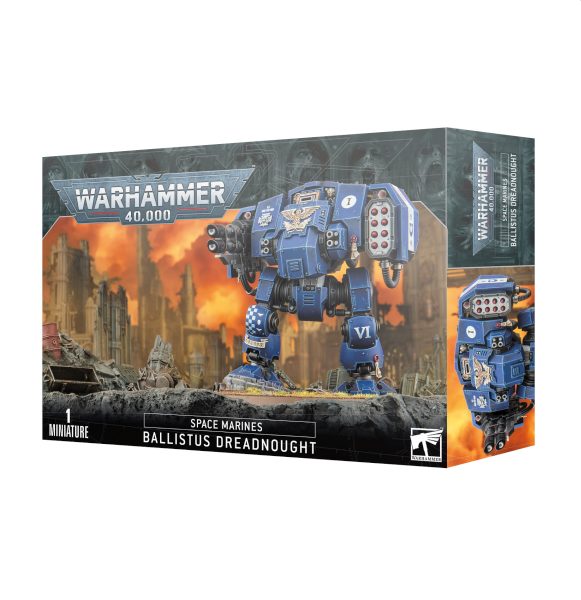 Space Marines Ballistus Dreadnought - Krigsmaskine til 40K