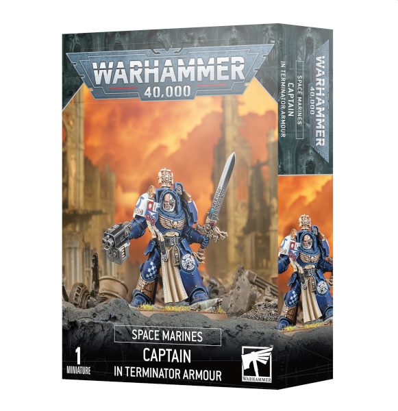 Space Marines - Kaptajn i Terminator Rustning