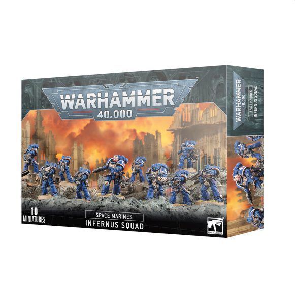 Space Marines Infernus Squad - Warhammer 40K Tilbud!
