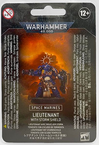 Space Marines Lieutenant With Storm Shield 99070101080