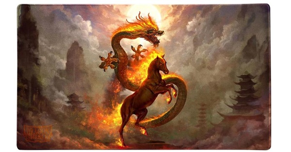 Spillem 195 165 Tte  Playmat  Dragon Shield: Fire Horse 2026   -20526