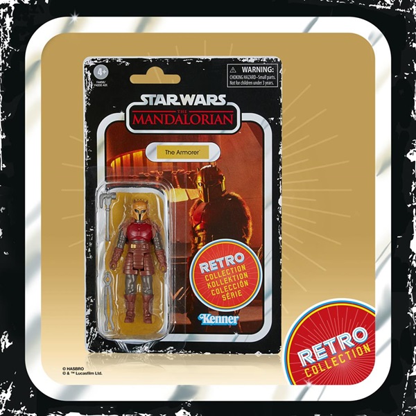 Star Wars Mandalorian: Armorer Retro Figur 10cm - Tilbud!