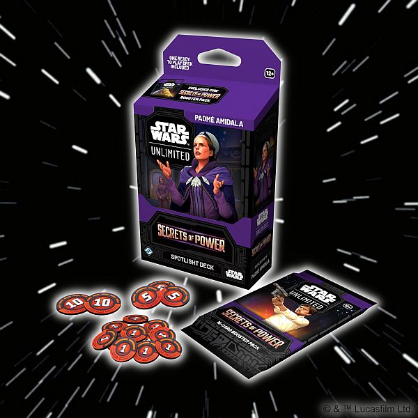 Star Wars Unlimited Secrets   Power: Padm 195 169  Amidala Deck
