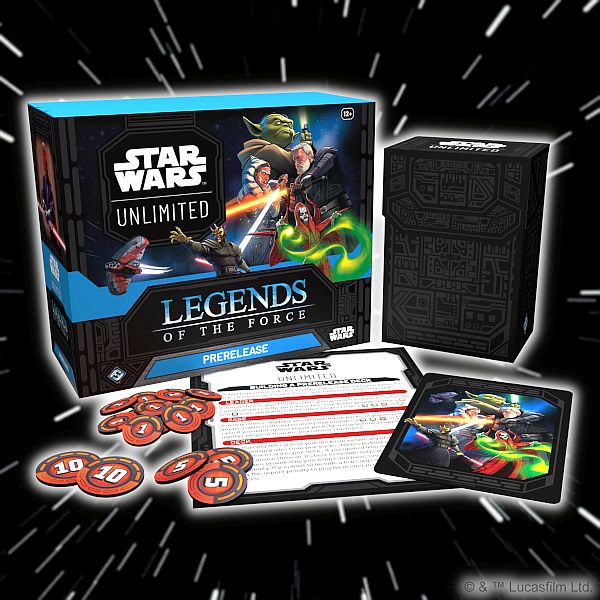 Star Wars: Unlimited Tcg Set  : Legends   The Force Prerelease Box