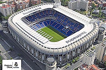 Super Tilbud Plakat – Real Madrid Bernabeu 61x91 cm