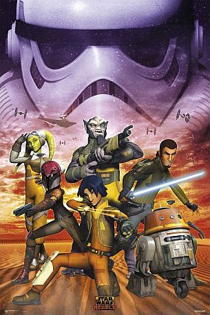 Super Tilbud Star Wars Rebels Plakat 61x91 cm