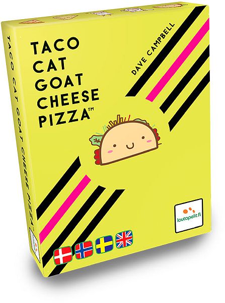 Taco Cat Goat Cheese Pizza - Dansk Kortspil til Familier