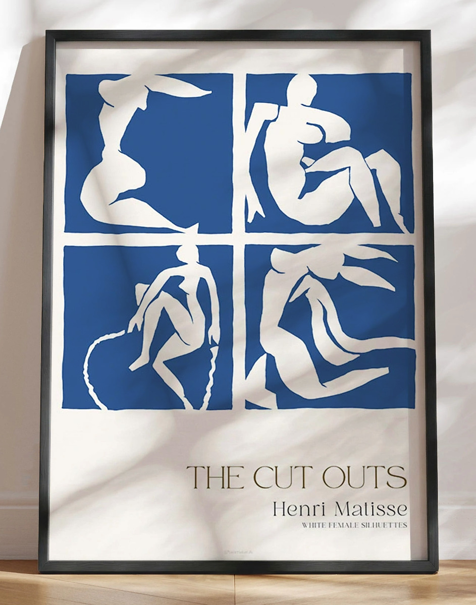 The Cut Outs  Female Silhuettes  Inspired   Matisse