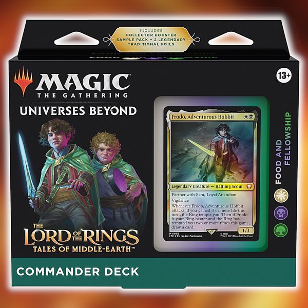 The Lord   The Rings: Tales   Middle-earth Commander Deck: Food And Fellowship
