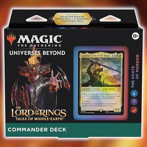 The Lord   The Rings: Tales   Middle-earth Commander Deck: The Hosts   Mordor
