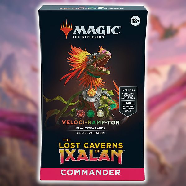 The Lost Caverns   Ixalan Commander  Edh  Multiplayer Magic Deck: V4 Veloci-ramp-tor 100 Kort