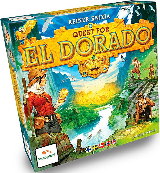 The Quest For   Dorado  Lautapelit  Board Game