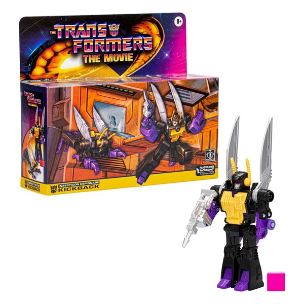 Transformers Retro Kickback Actionfigur 14 cm - Nostalgisk!