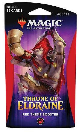 Throne   Eldraine Theme Booster Pack: Red    195 184     Magic The Gathering