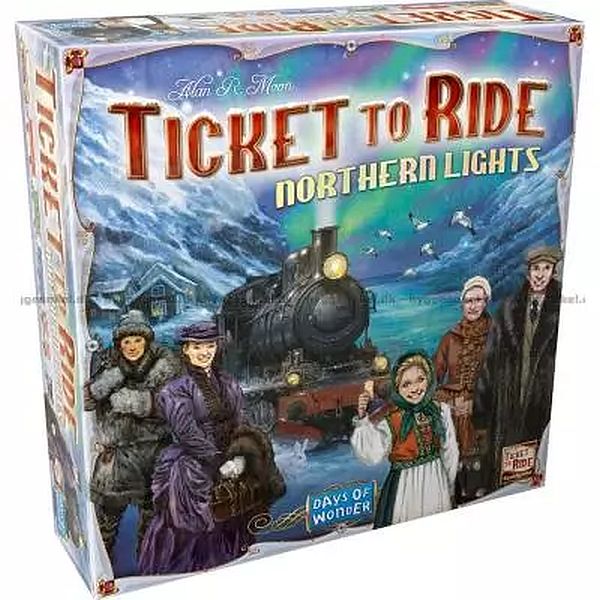 Ticket   Ride Dansk Grundspil Northern Lights  Skandinavisk Version