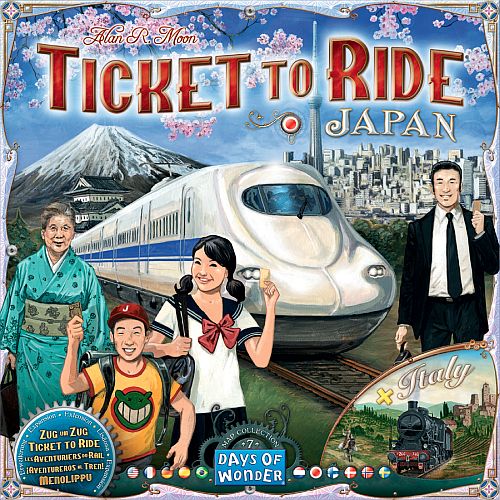 Ticket   Ride Engelsk Udvidelse Map Collection: Volume   Japan   Italy  English Edition