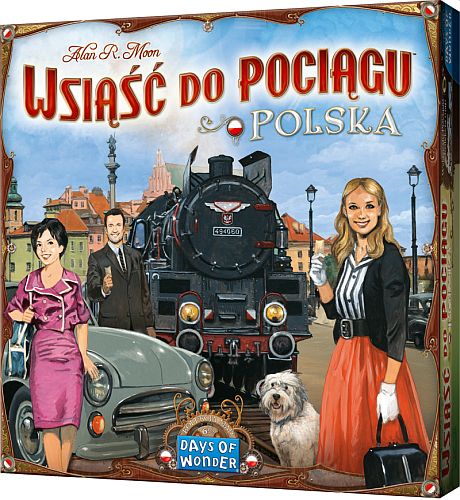 Ticket   Ride Engelsk Udvidelse Map Collection: Volume     Poland  English   Polish Edition