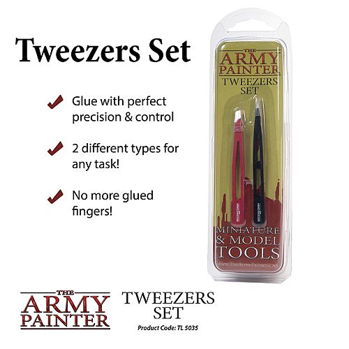 Spar på Army Painter Tweezers Set - Tl5035!