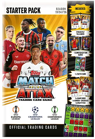 Topps Match Attax 2024/2025: Champions League Starter Pack